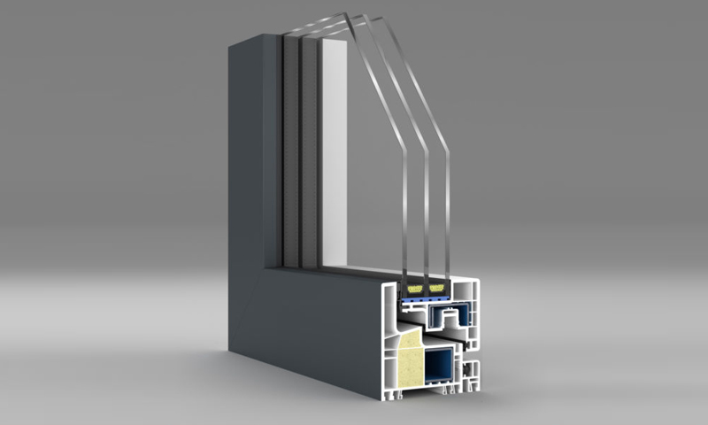 Gealan Kubus Passiv Haus Window